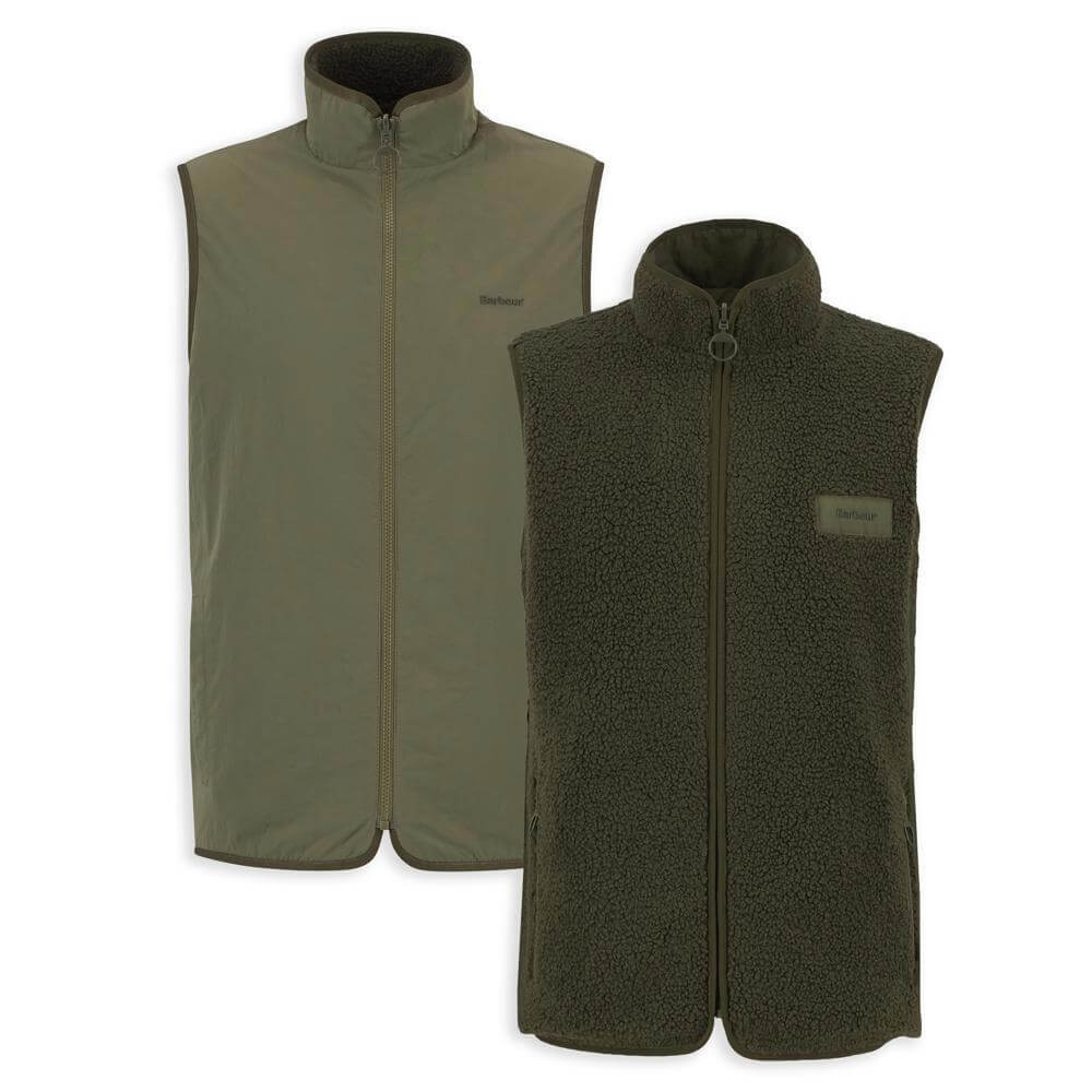 Barbour Reversible Fleece Gilet